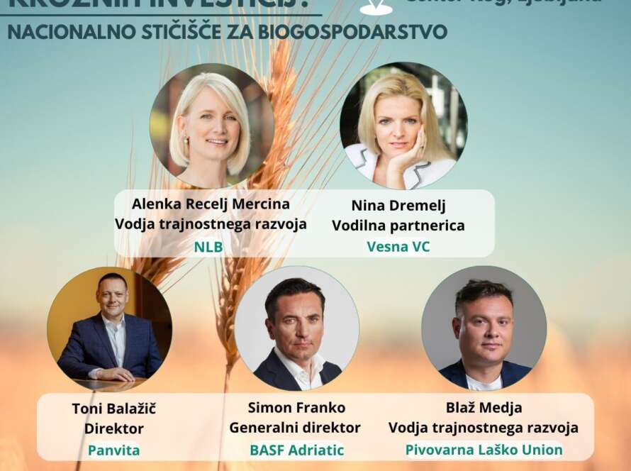 Nacionalno Stičišče za Biogospodarstvo – Razcvet ali zaton krožnih investicij